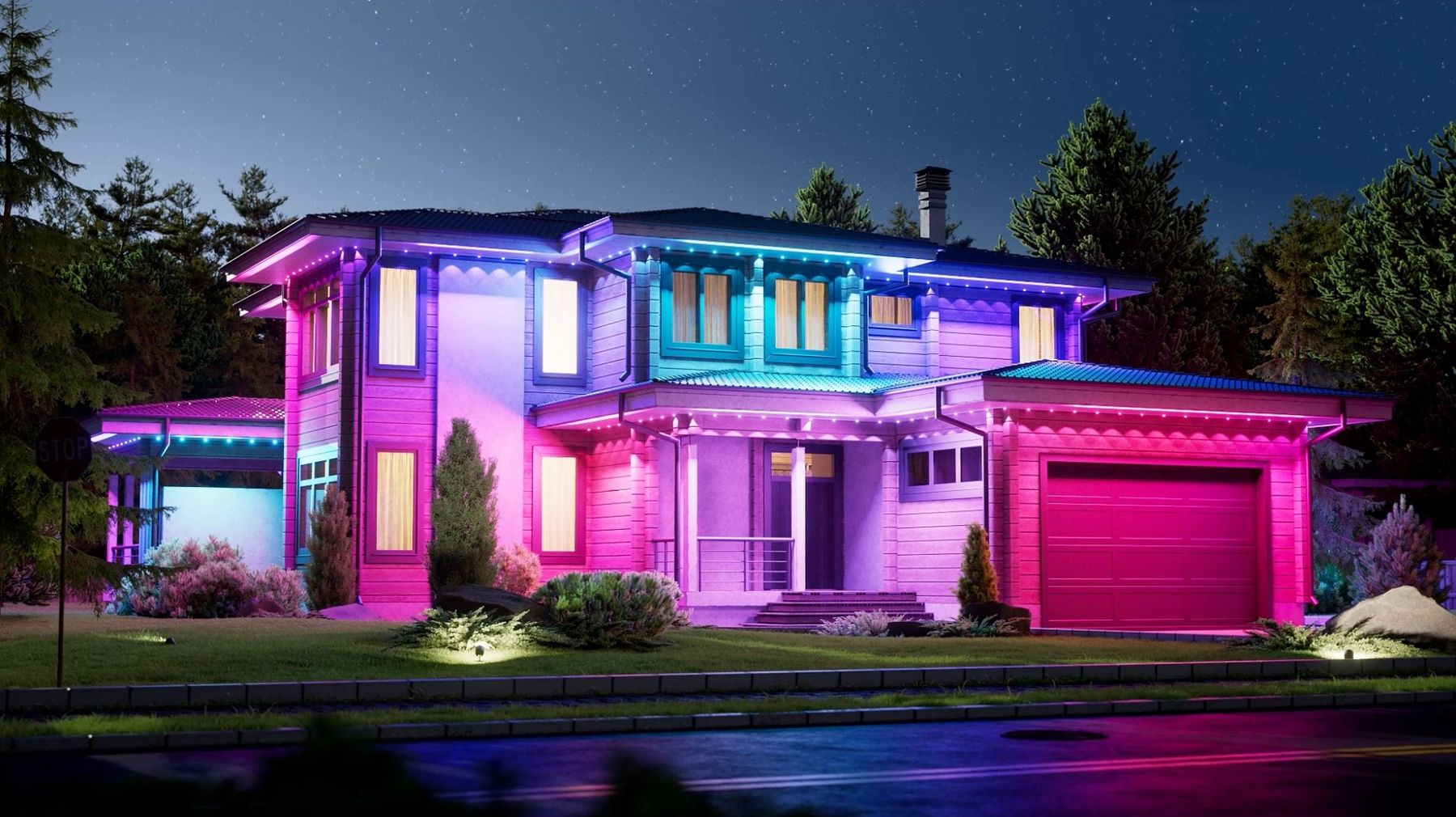 Ghirlande e barre luminose: Permanent Outdoor Lights Smarter Kit 15 Meter – Nuovo e nell'imballaggio originale da Dietlikon venduto da Salesmax 3