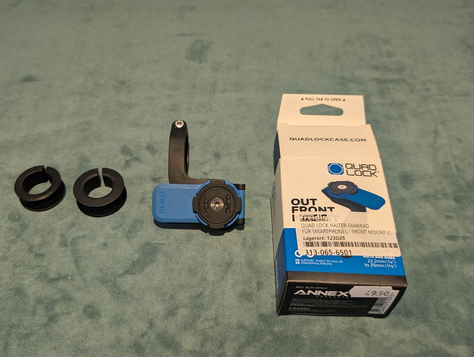 Quad Lock Supporti per biciclette: Quad Lock Fahrrad Halter Out Front  – Usato da Staffelbach venduto da Gaetano.CH