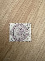 Grossbritannien alte Briefmarke Two Pence Half Penny