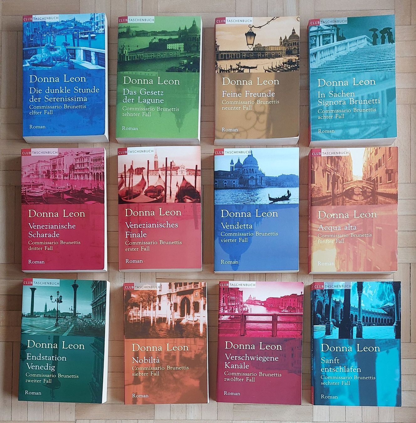 Libri: 12 Donna Leon Taschenbücher – Usato da Luzern venduto da Syle67