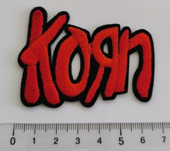 Patches: Korn - Aufnäher (neu) – Neu und originalverpackt aus Wilen b. Wollerau von morethanmusic