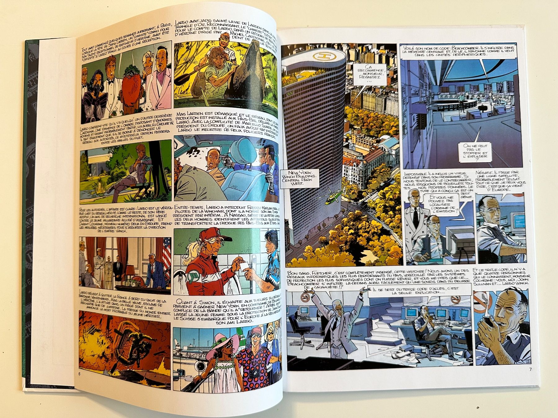 Comics: LARGO WINCH NO 6 - DUTCH CONNECTION - HARDCOVER – Gebraucht aus Münsingen von Ganjam 5