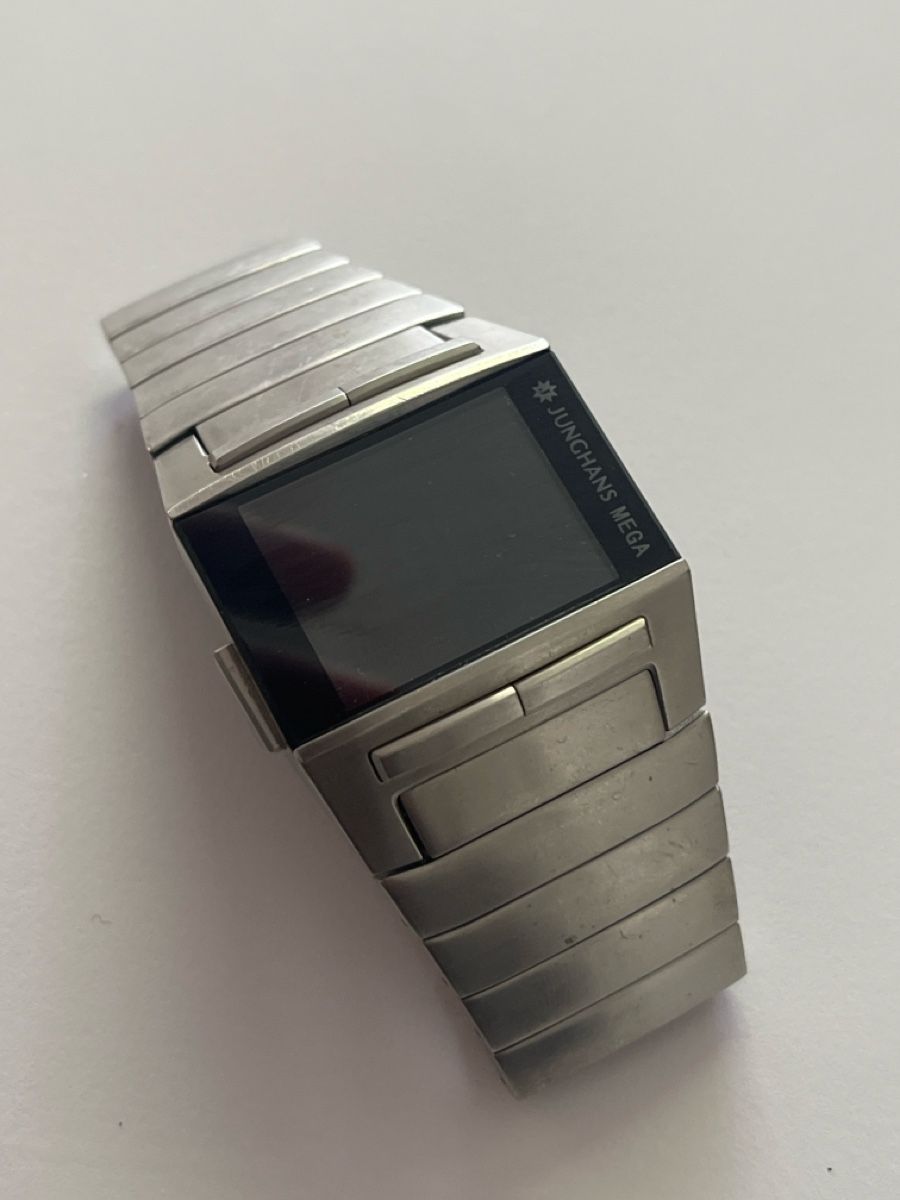 Junghans Uhren: Junghans Mega 1000 Armbanduhr  – Gebraucht aus Rheineck von UhrenReinhardt