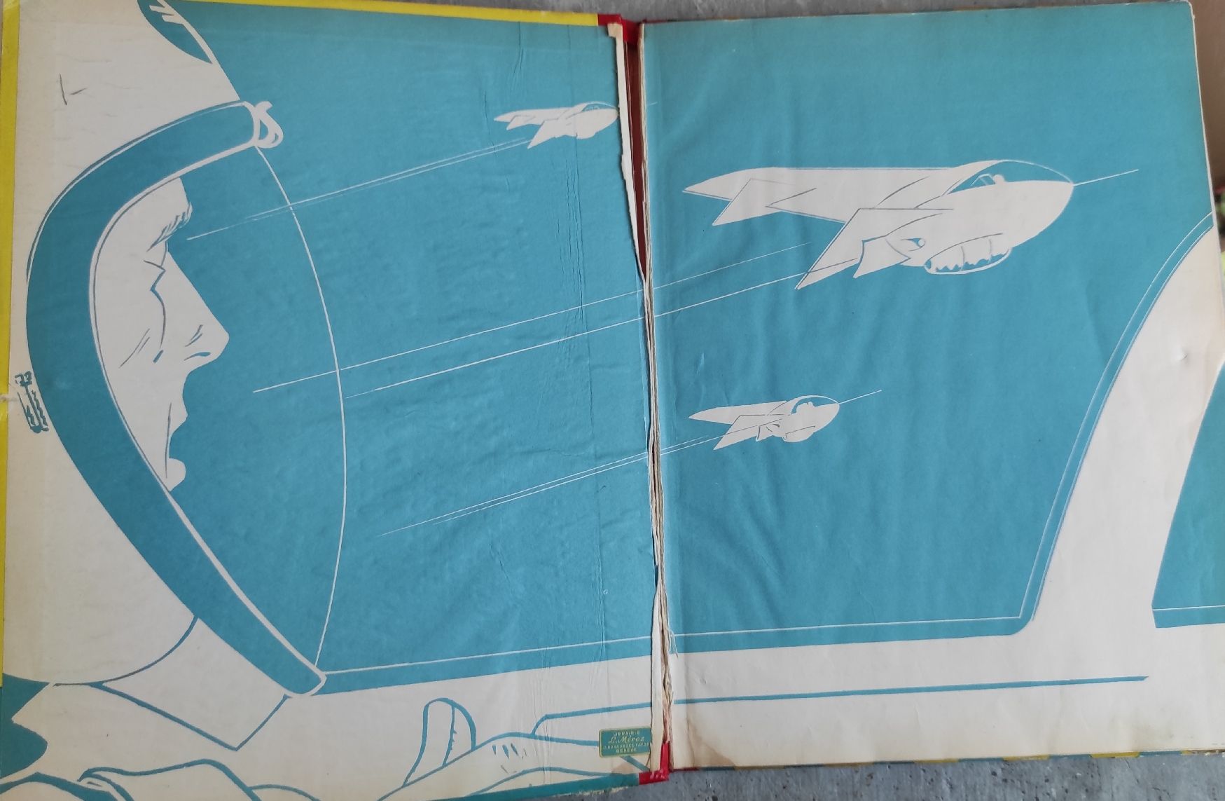 Comics: DAN COOPER Le Mur du Silence 1959 ***Dédicace*** – Gebraucht aus Biel/Bienne von pijama 2