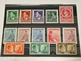 Deutsches Reich Briefmarken Adolf Hitler POSTFRISCH
