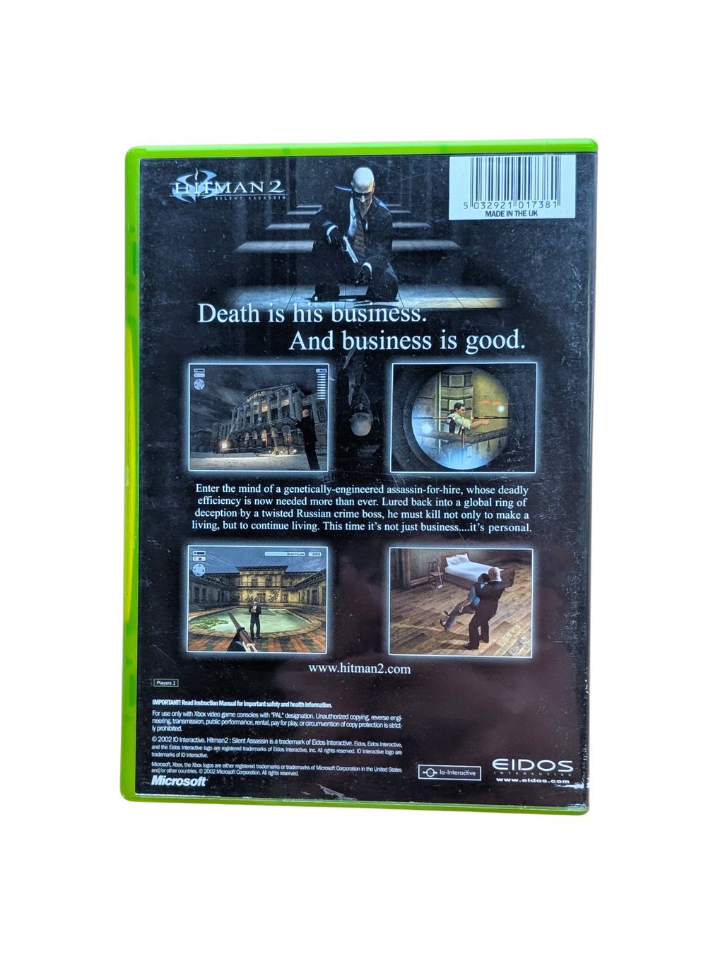Microsoft Giochi: Hitman 2 Xbox Classic – Usato da Domat/Ems venduto da IsseldorsShop 1
