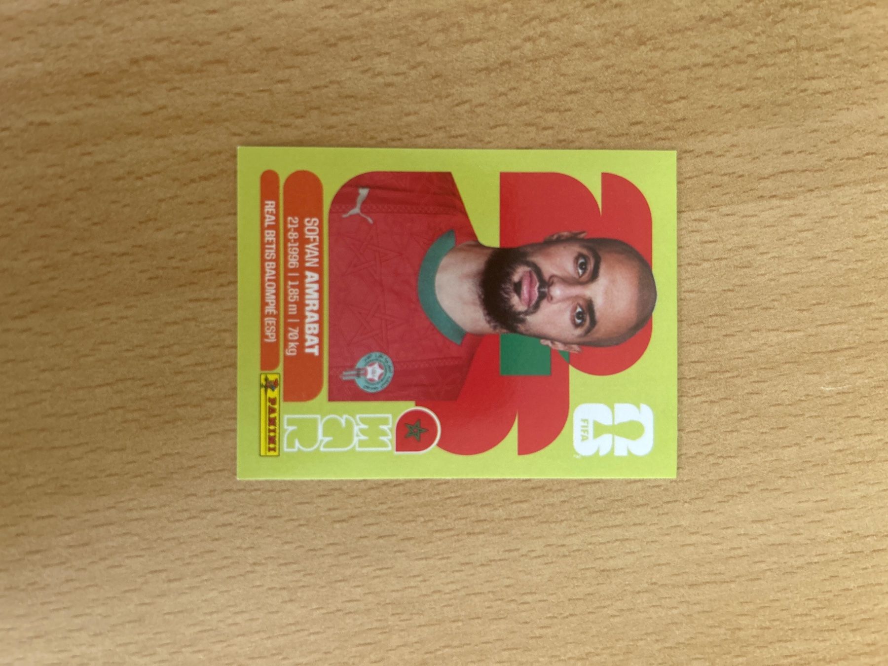 Panini Carte collezionabili: MAR 10 - Sofvan Amrabat - Panini WM 2026 – Usato da Luzern venduto da edu_f6hx