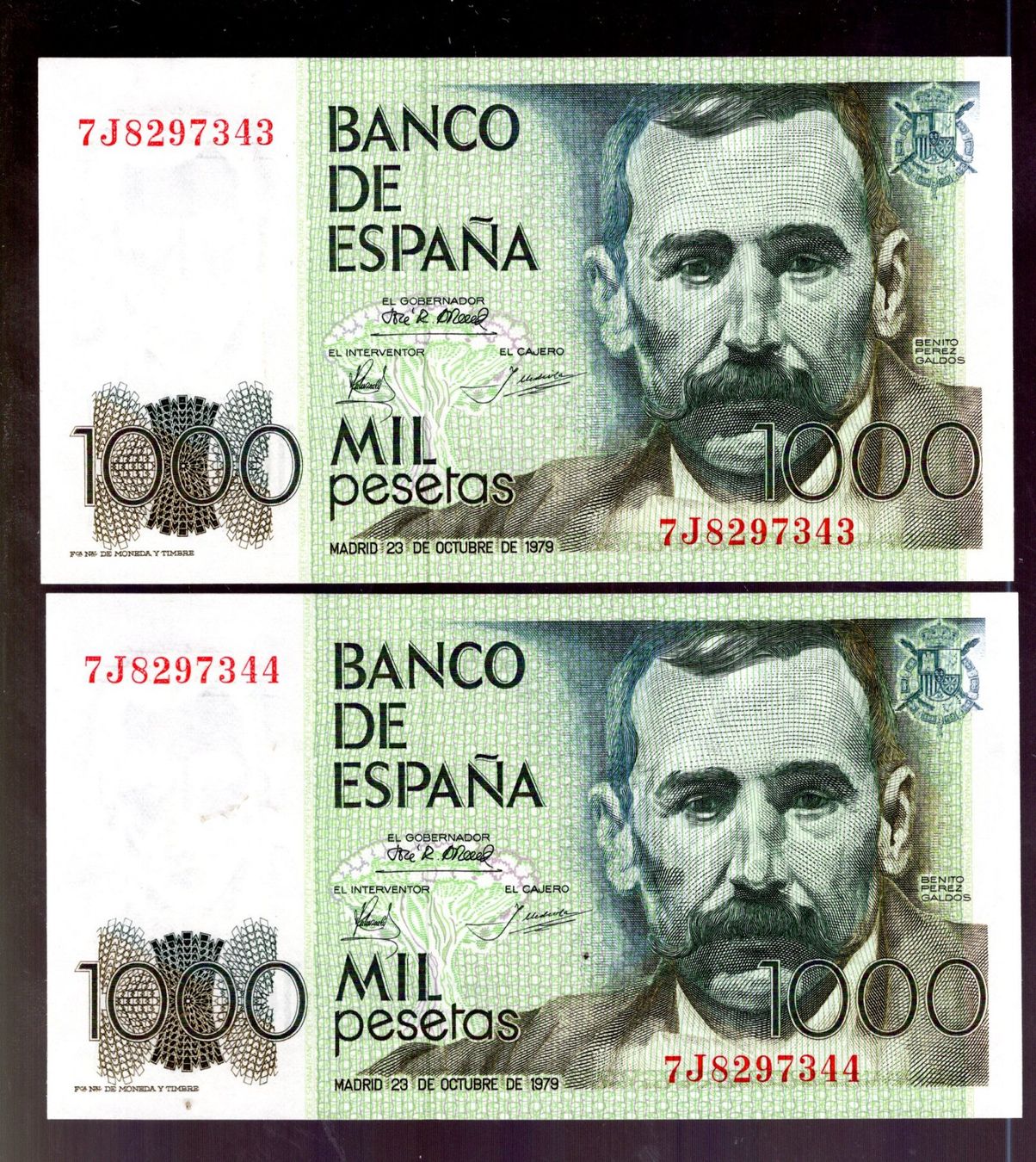 Banconote: Spain noten 2 stück UNZ – Nuovo (secondo la descrizione) da Leibstadt venduto da baroc333