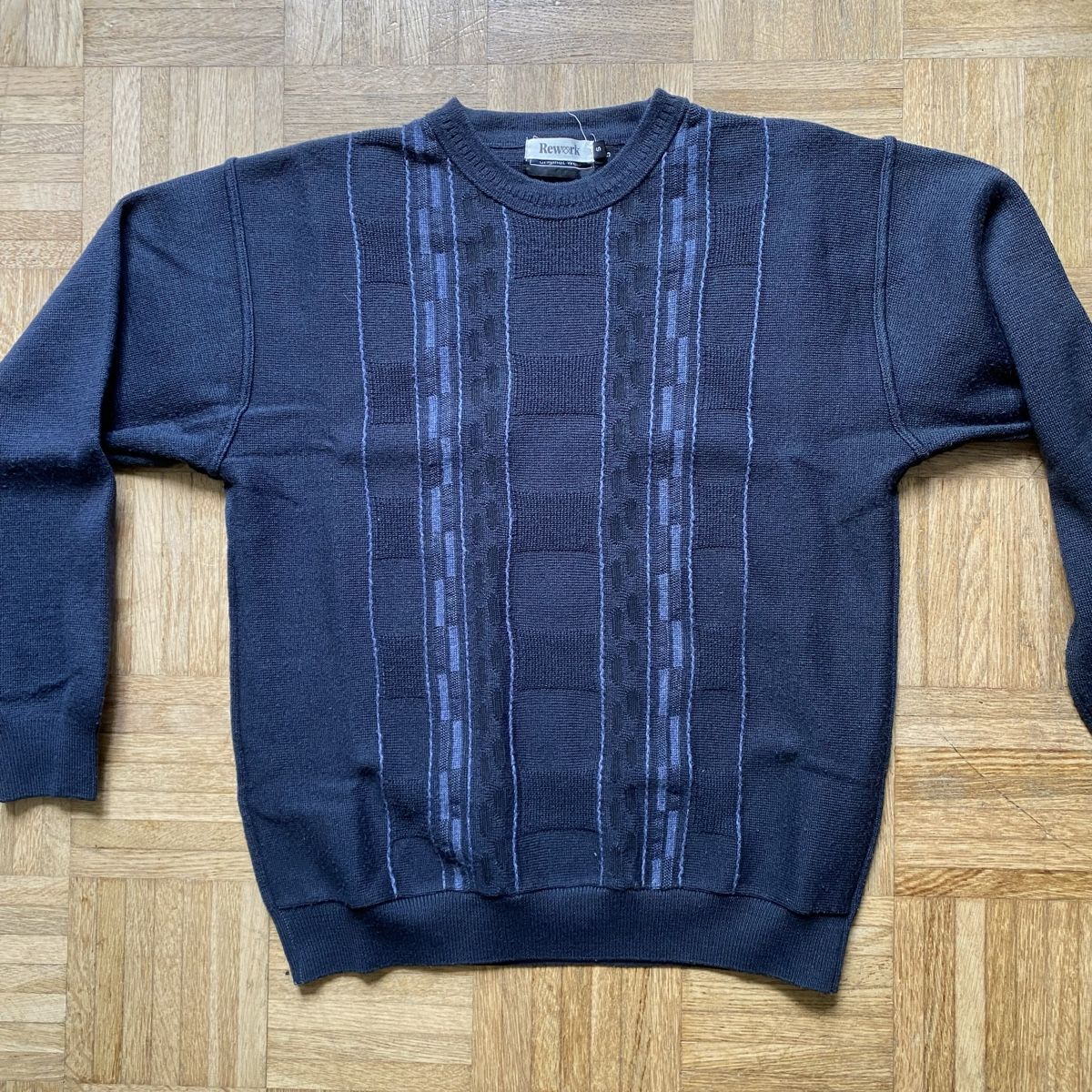 Maglioni & Felpe: Retro Strickpullover, dunkelblau – Usato da Bern venduto da den_9zpf