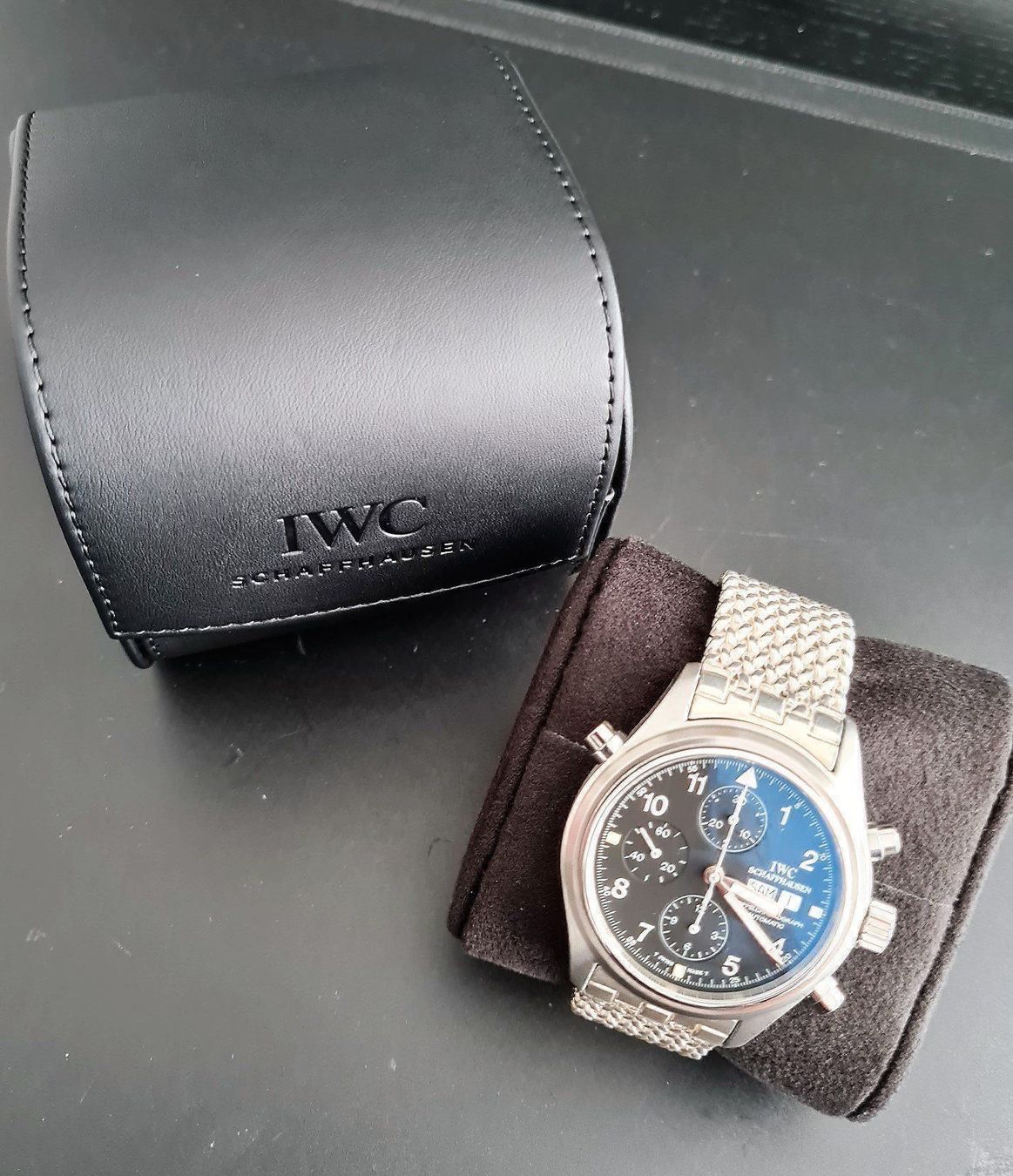 IWC Orologi: IWC Doppelchronograph IW371319 Ref. 3713 – Usato da Dättwil AG venduto da Fope60 5