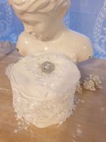 Haube Abdeckung WC-Rollen Shabby Chic Rollenhalter Spitze