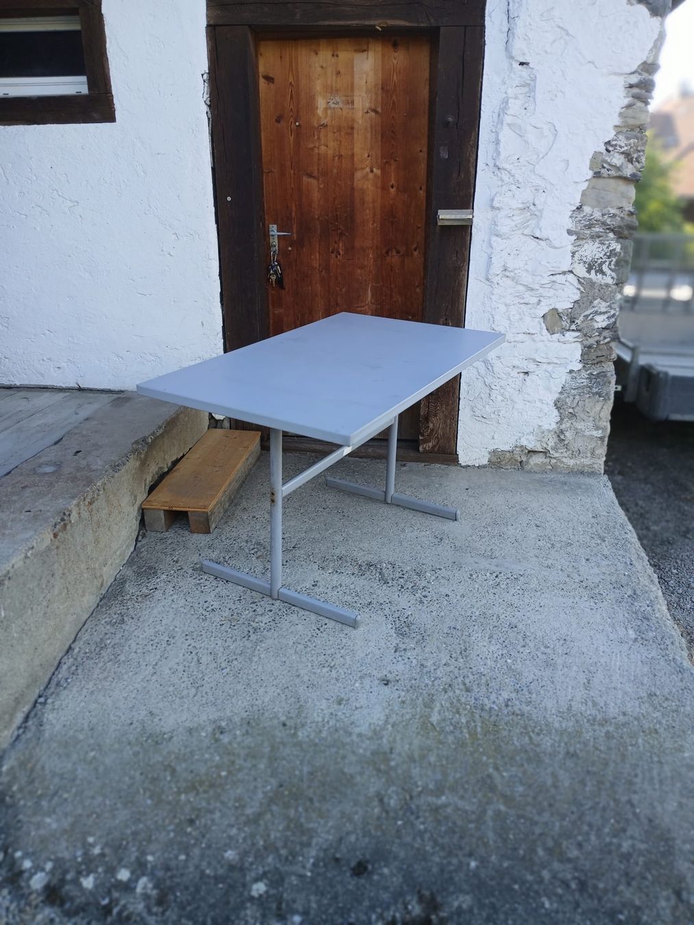 Schaffner Tables: Schaffner Garten Tisch klappbar   – D'occasion à Obfelden par Alf2005 1