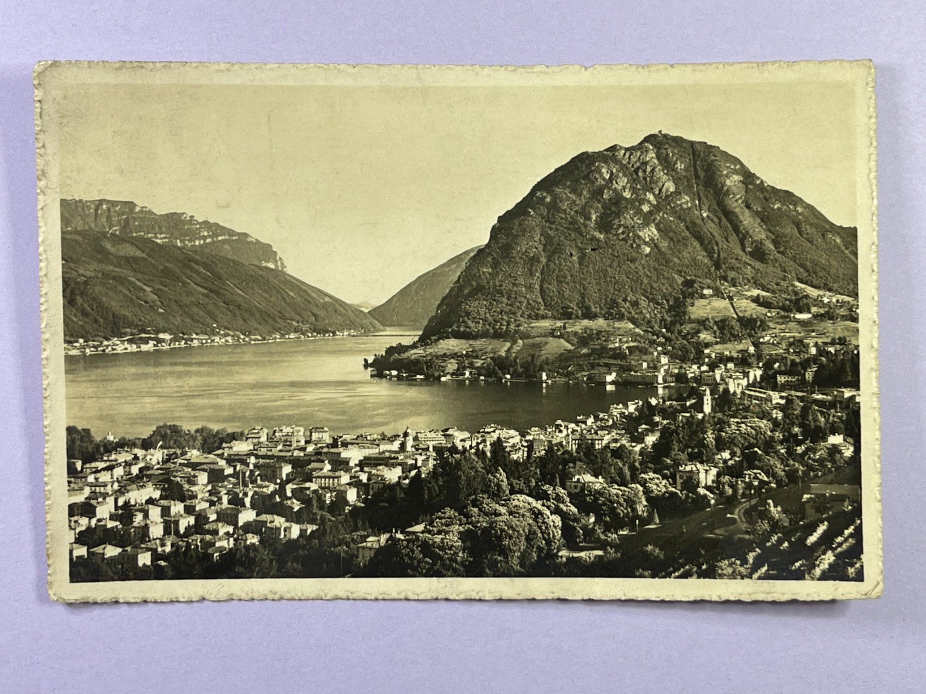 Cartoline postali: Lugano e Monte S. Salvatore – Usato da Steg VS venduto da danwer74