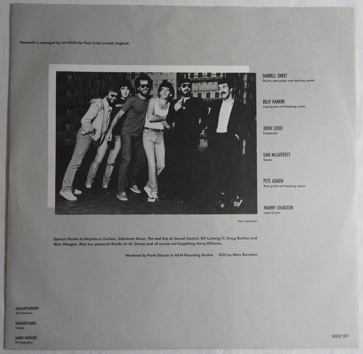 Dischi in vinile: Nazareth 2XS LP 1982 – Usato da Dübendorf venduto da mar_85sd 2