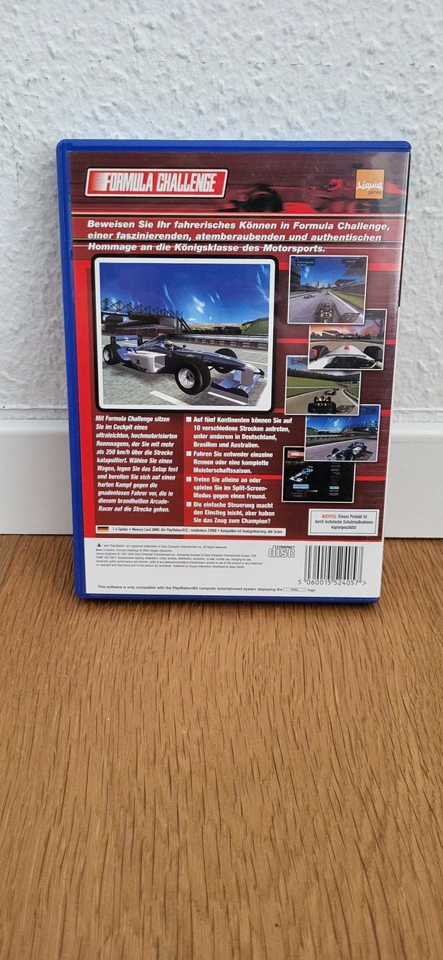 Sony Giochi: PS 2 - Formula Challenge – Usato da Münsingen venduto da DigitaleSpielecke 1