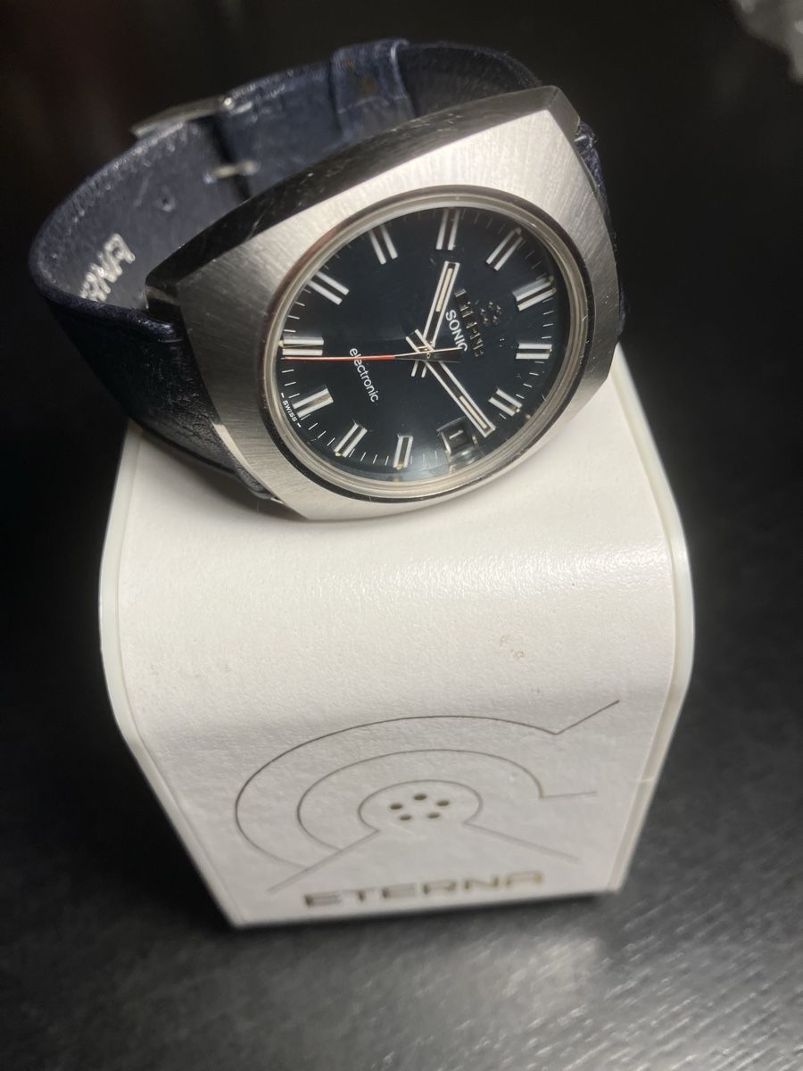 Eterna Uhren: Eterna  Sonic  Electronic   Stimmgabel -  Uhr – Gebraucht aus Herisau von Penholder