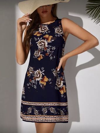 😍Sommerliches, härziges Kleid, Gr. L😍