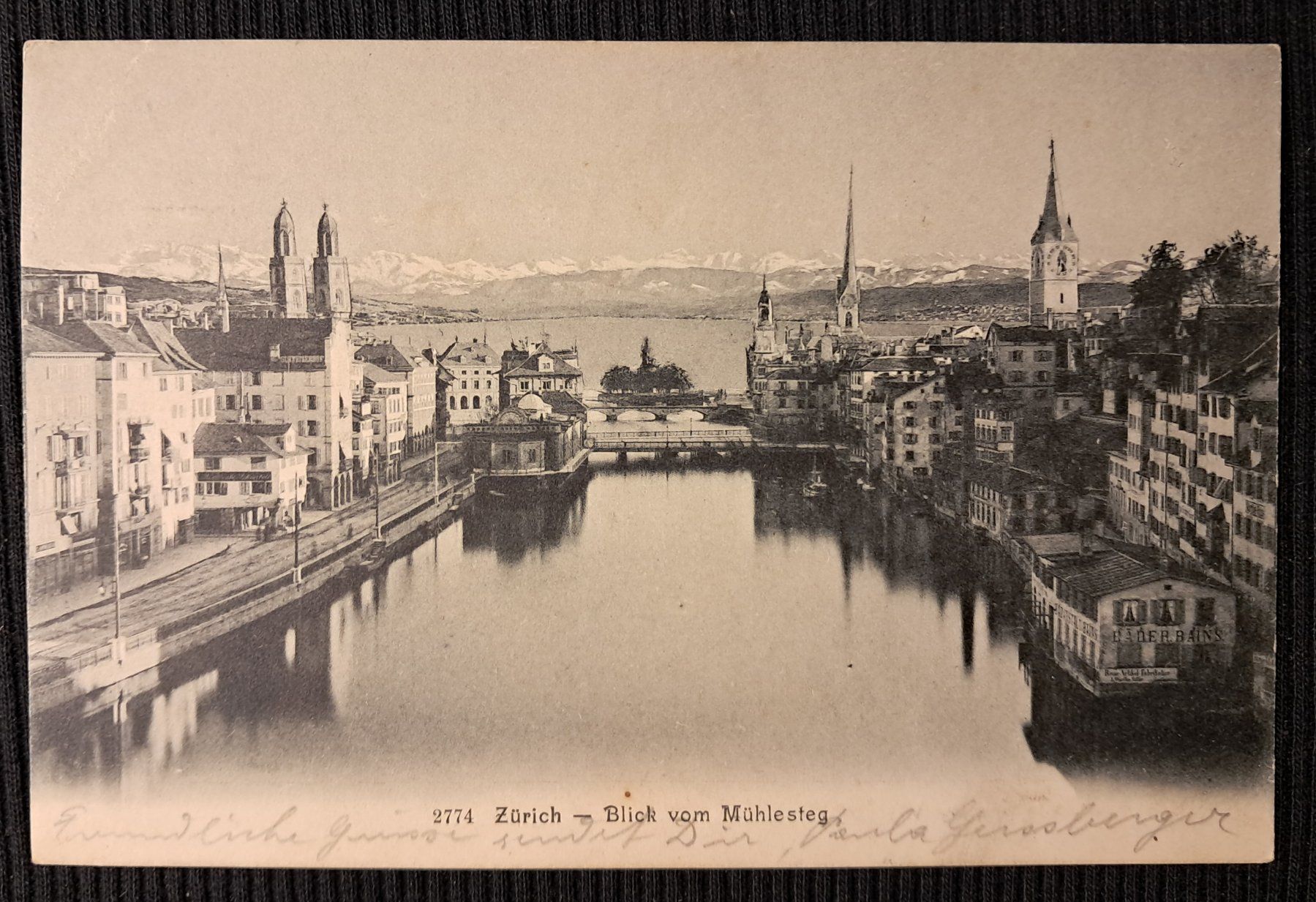 Cartes postales: ZURICH 1904 – D'occasion à Ponto Valentino par giorgia06