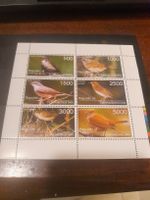 Timbres rares du Turkménistan - Oiseaux exotiques Neuf!