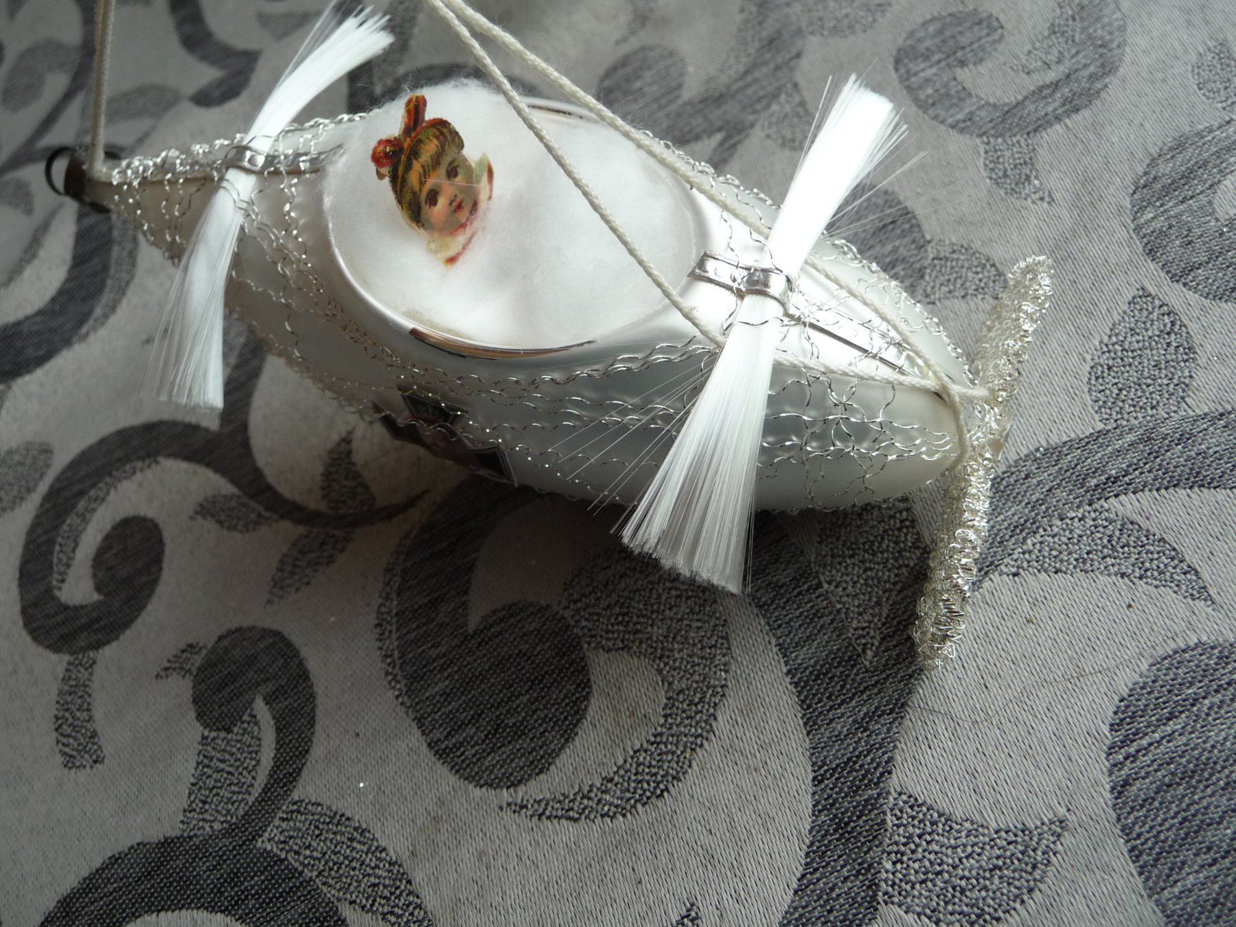 Tutte le decorazioni: Flugzeug nostalgischer Christbaumschmuck – Nuovo e nell'imballaggio originale da Alpnach Dorf venduto da marvo 4
