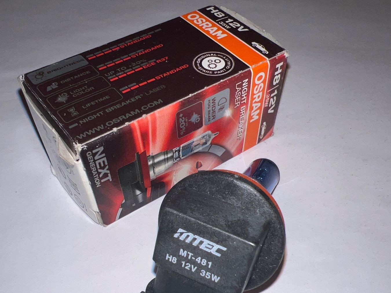 Osram Lampade: Osram H8 / 12V /35W – Nuovo (secondo la descrizione) da Zürich venduto da Mailfree 4