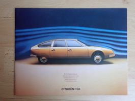 Citroen CX - Prospekt Schweiz 11-74 - O001