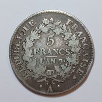5 Francs 1798 (7) A Frankreich s