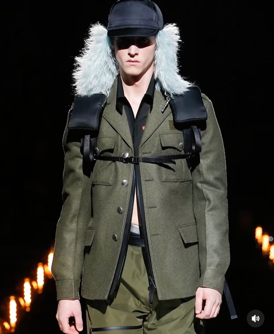 Prada Giacche: Prada Wool Jacket Green FW2019 Size M-L – Usato da Zürich venduto da ralph__ 5