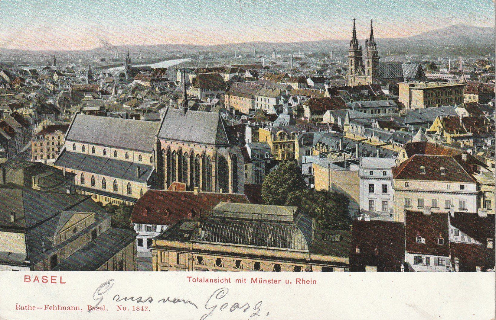 Cartoline postali: Basel – Usato da Rorschacherberg venduto da fratovi2