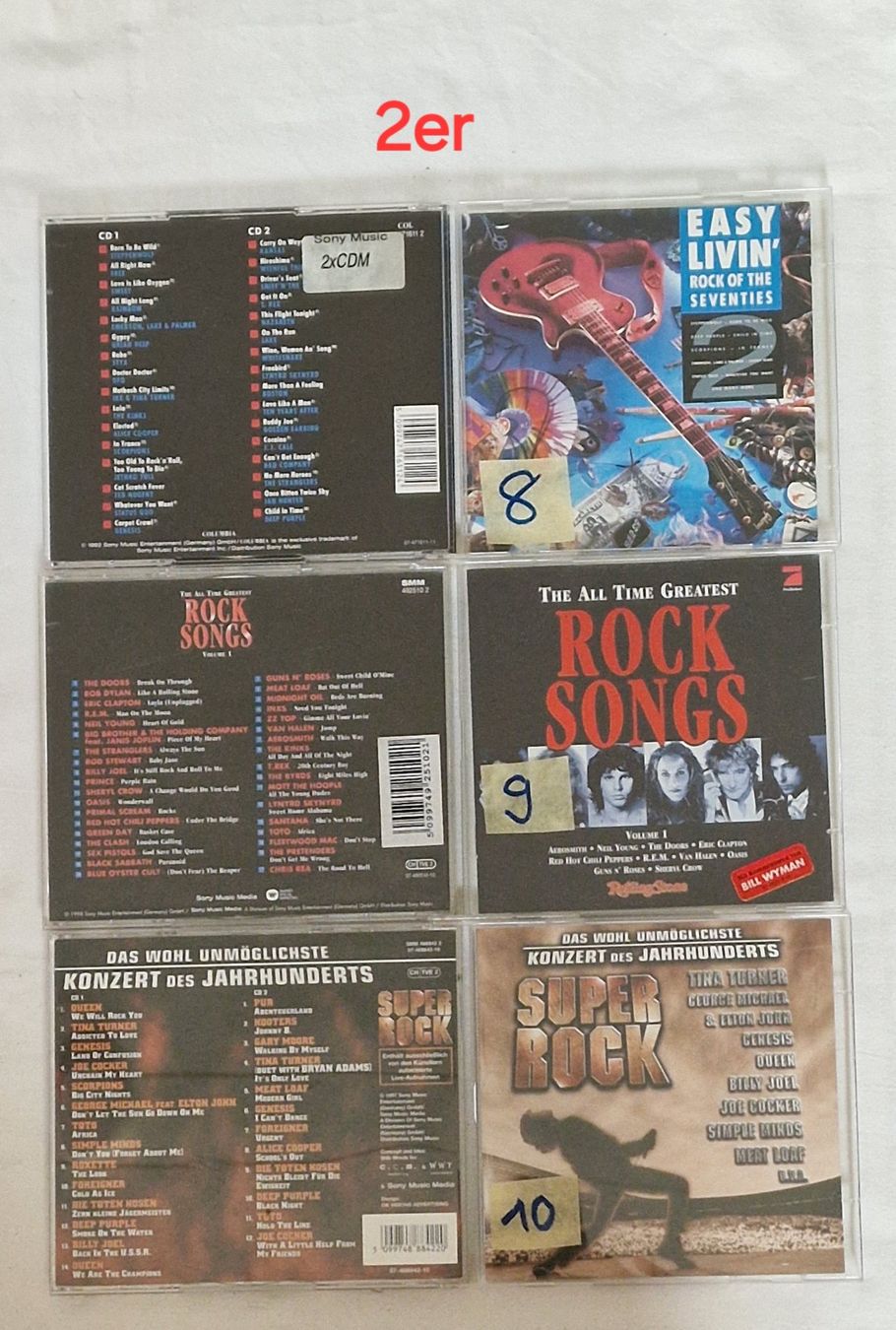 CD: Rock und Sampler 18 CDs, auch einzeln möglich – Usato da Uitikon Waldegg venduto da Smeragol 3
