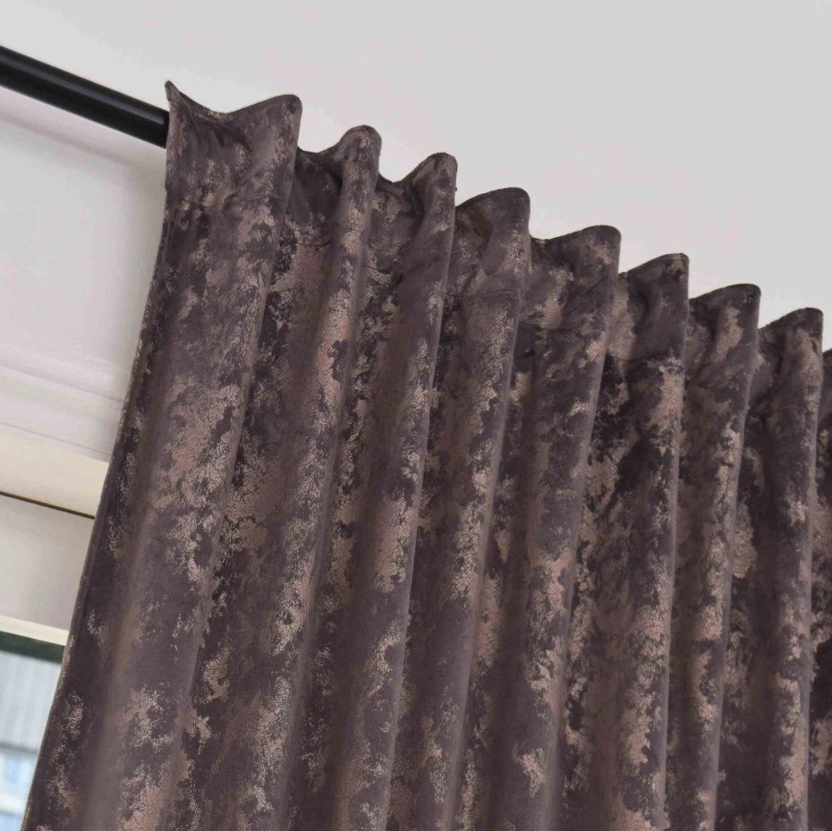 Tende: Vorhänge Samt Damast 2er-Set BxH 140x245cm – Nuovo e nell'imballaggio originale da Adlikon b.Regensdorf venduto da MK-VORHANGSERVICE 2