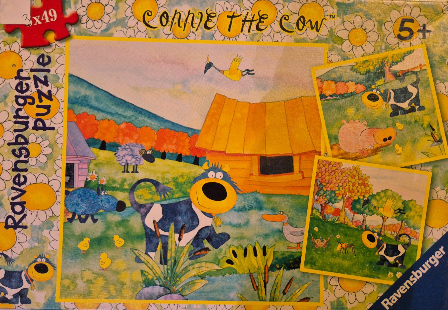 Ravensburger Puzzle: Connie the cow Puzzle 1 – Usato da Domat/Ems venduto da ver_7q9b