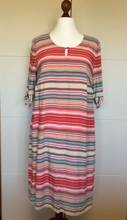 Edles buntes Sommerkleid Gr. 44-46 von Bianca, Top Zustand