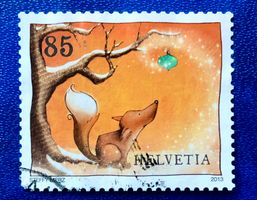 Nr.1484A FUCHS  Sondermarken Weihnachten GESTEMPELT 2013  ﻿