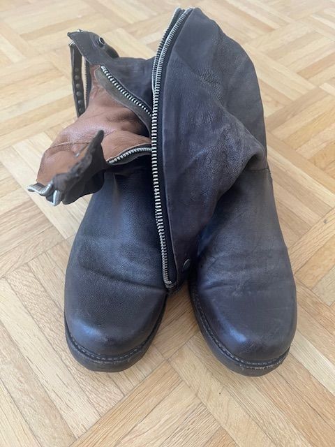 A.S.98 Scarpe da donna: Stiefeletten A.S.98 Voll-Leder Gr. 40-41 – Usato da Walenstadt venduto da ricamul