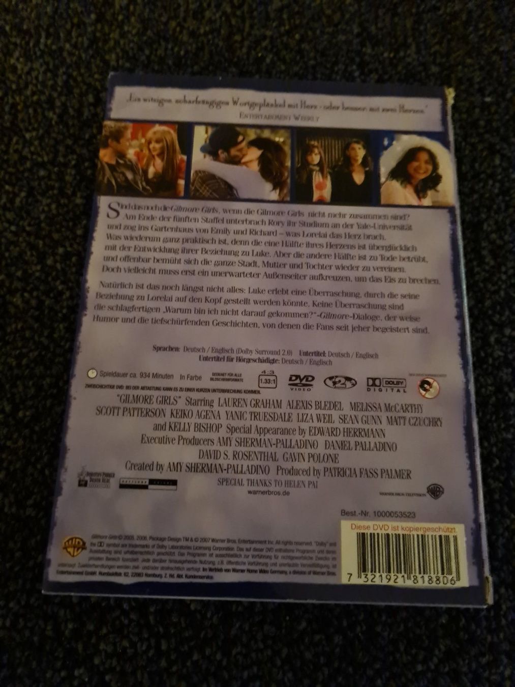 Alle DVDs: GILMORE GIRLS STAFFEL 6 – Gebraucht aus Ruswil von jan_bxl5 1