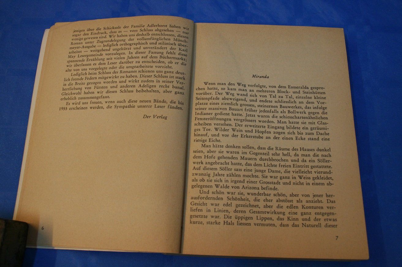 Libri: Karl May "Der starke Hand" – Usato da Wettingen venduto da zibi137 3