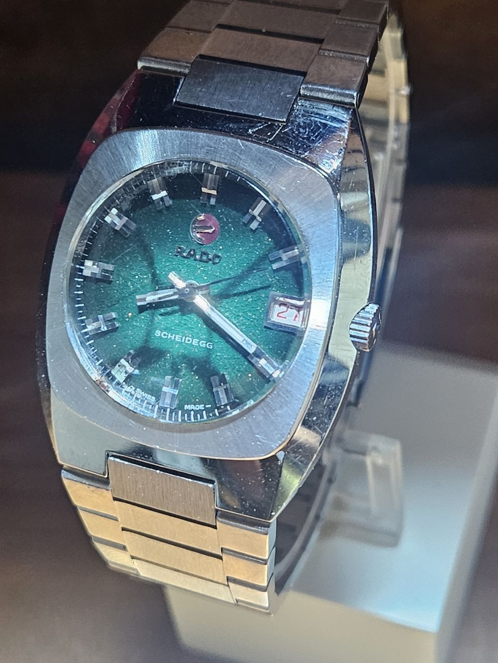 Rado Montres: Rado Scheidegg Automatic Herrenuhr 35mm – D'occasion à Flamatt par pie_f9zm