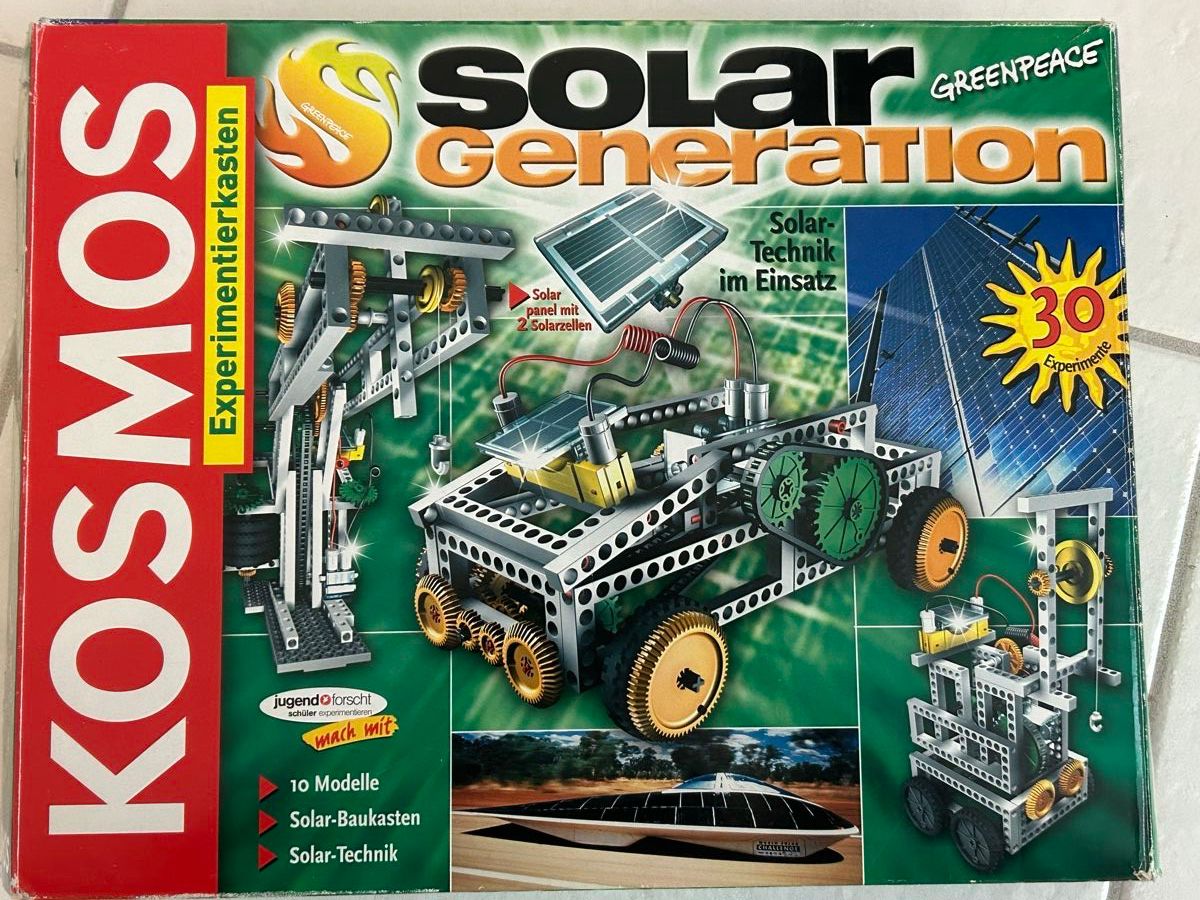 Kit di costruzioni: Kosmos Baukasten Solar Generation – Usato da Frauenfeld venduto da 2Lions
