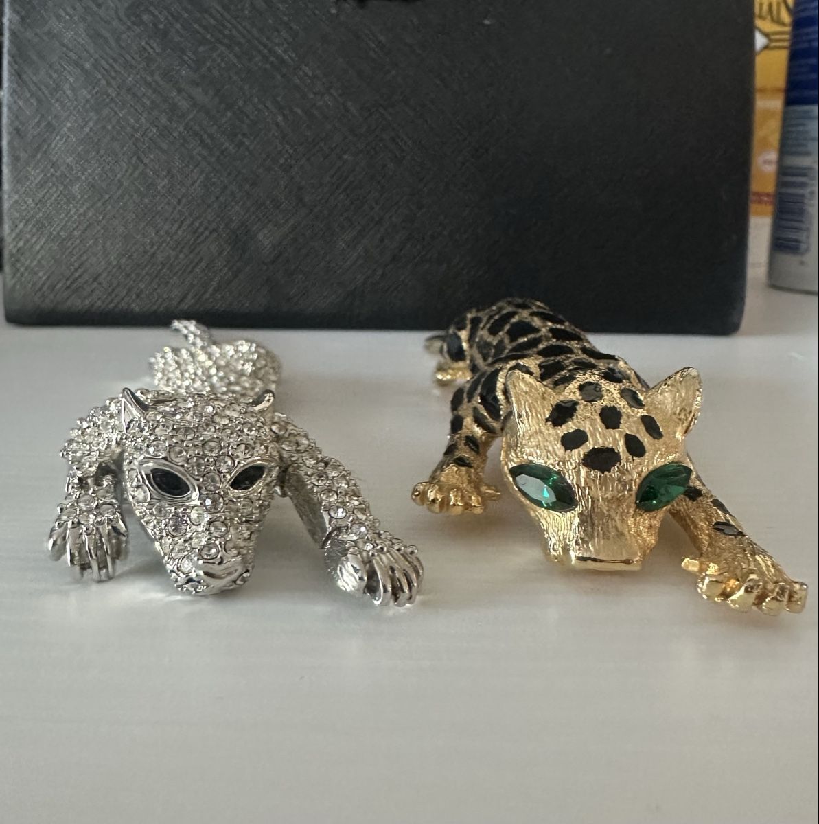 Spille & Fermagli: Vintage Schulterbrosche Strass Puma – Usato da Affoltern am Albis venduto da Sveta75 5