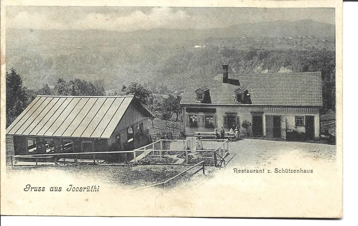Ansichtskarten: SG  Joosrüthi Restaurant – Gebraucht aus Appenzell von mai25