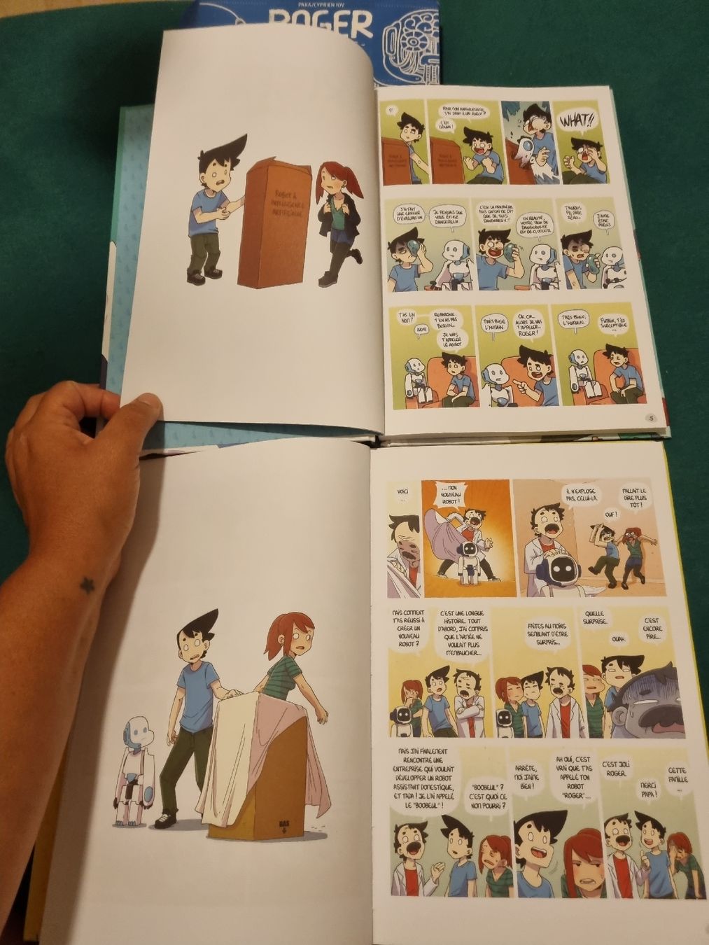 Fumetti: Roger et ses Humains - Tomes 1 & 2 - BD – Usato da Fribourg venduto da sal_5ln6 8
