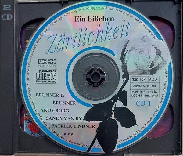 CDs: Ein bisschen Zärtlichkeit (2CD) Compilation, 36 Tracks – Neuf (Voir description) à Zürich par Tarafo5 2