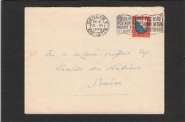 Pro Juventute SBK Nr. J17 , Ortsbrief Genf , 15.Xll.1920