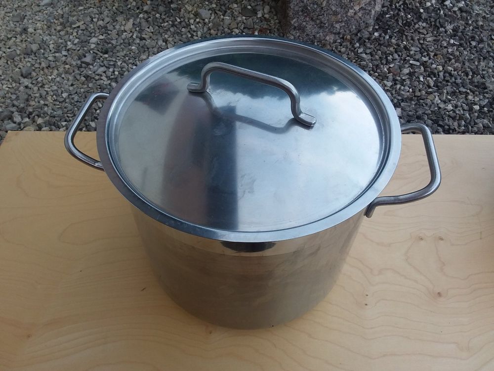 Spaghettipfanne INOX mit Deckel, Durchmesser 24 cm, 8 Liter | Kaufen ...