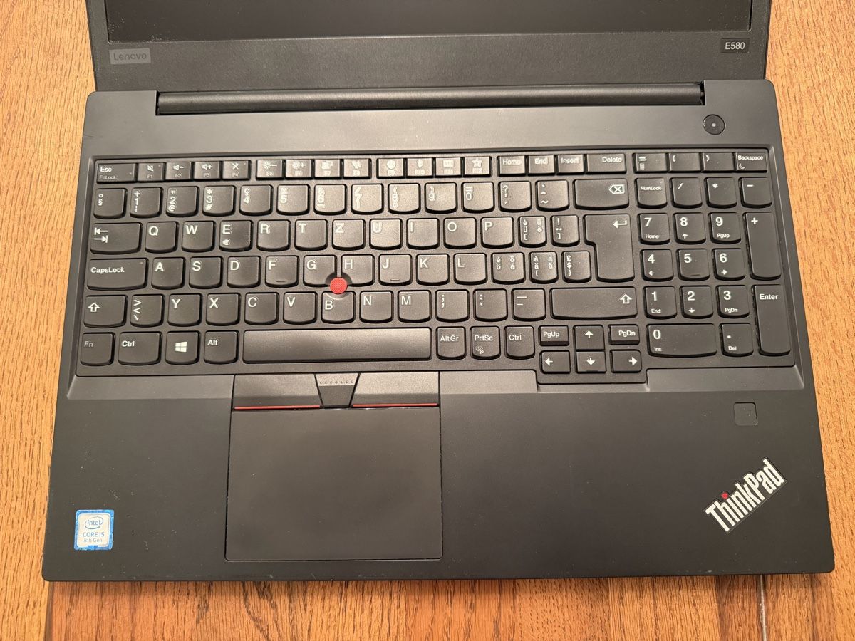 Lenovo Notebook: Notebook - Lenovo ThinkPad E580 - Ab 1 Fr...! – Difettoso da Zürich venduto da ersel 3