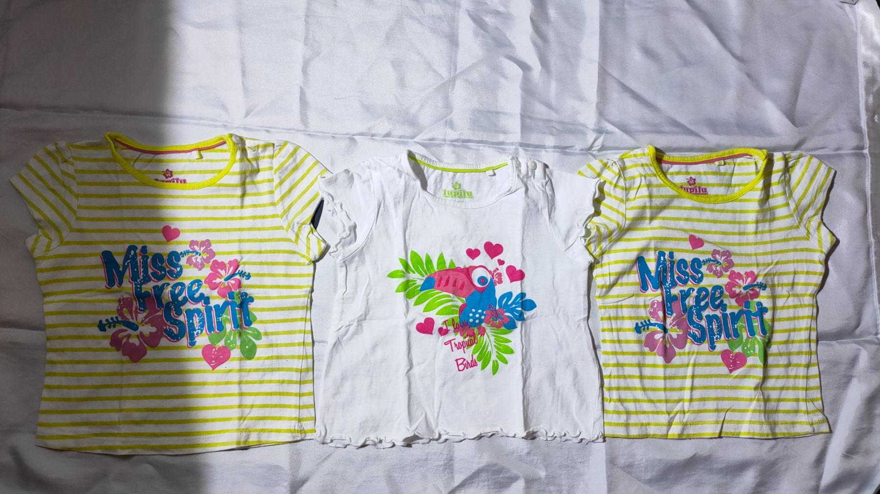 Lupilu Kleiderpakete & -sets: Tshirt Mädchen 15 Stk Grösse 86/92 – Gebraucht aus Ins von variable 2
