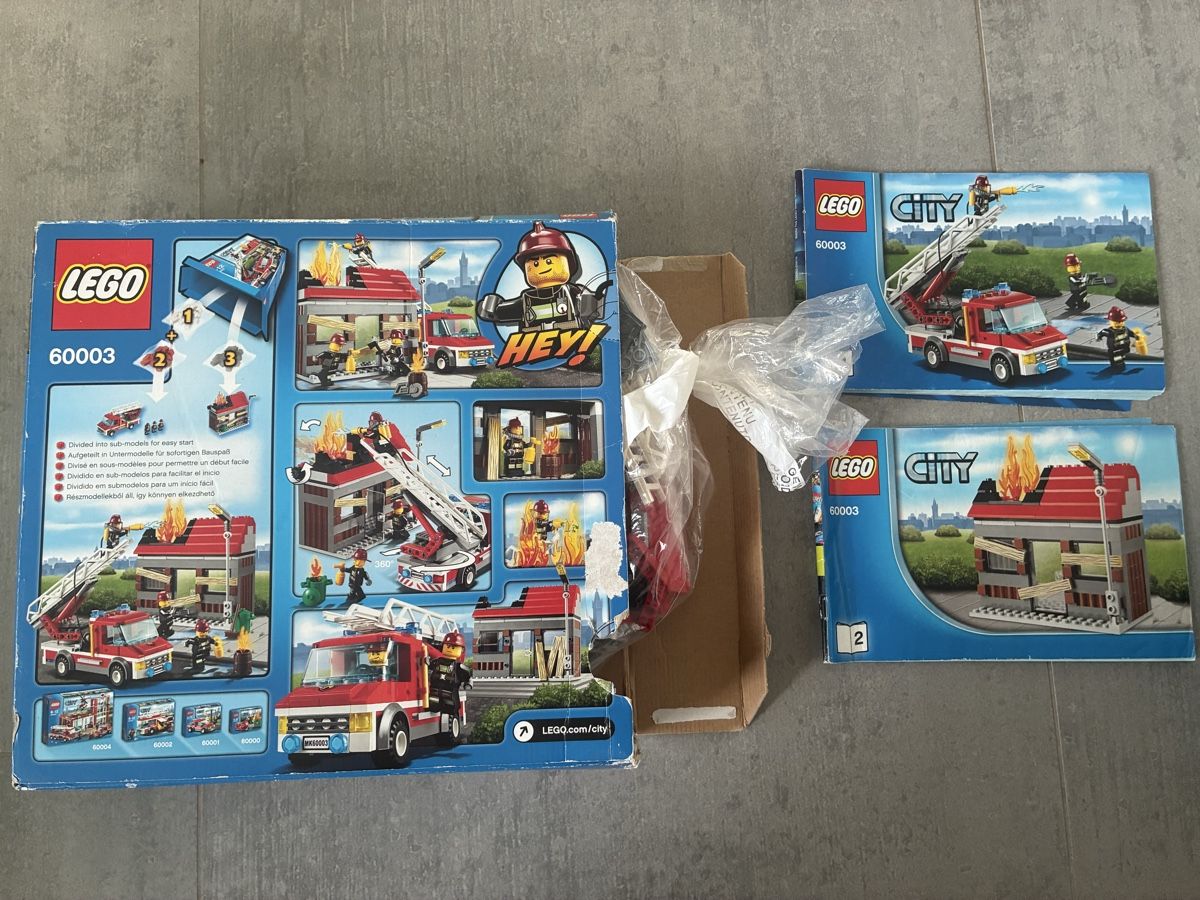 Lego Kit di costruzioni: Lego City 60003 Feuerwehr – Usato da Luzern venduto da Flip_ 1