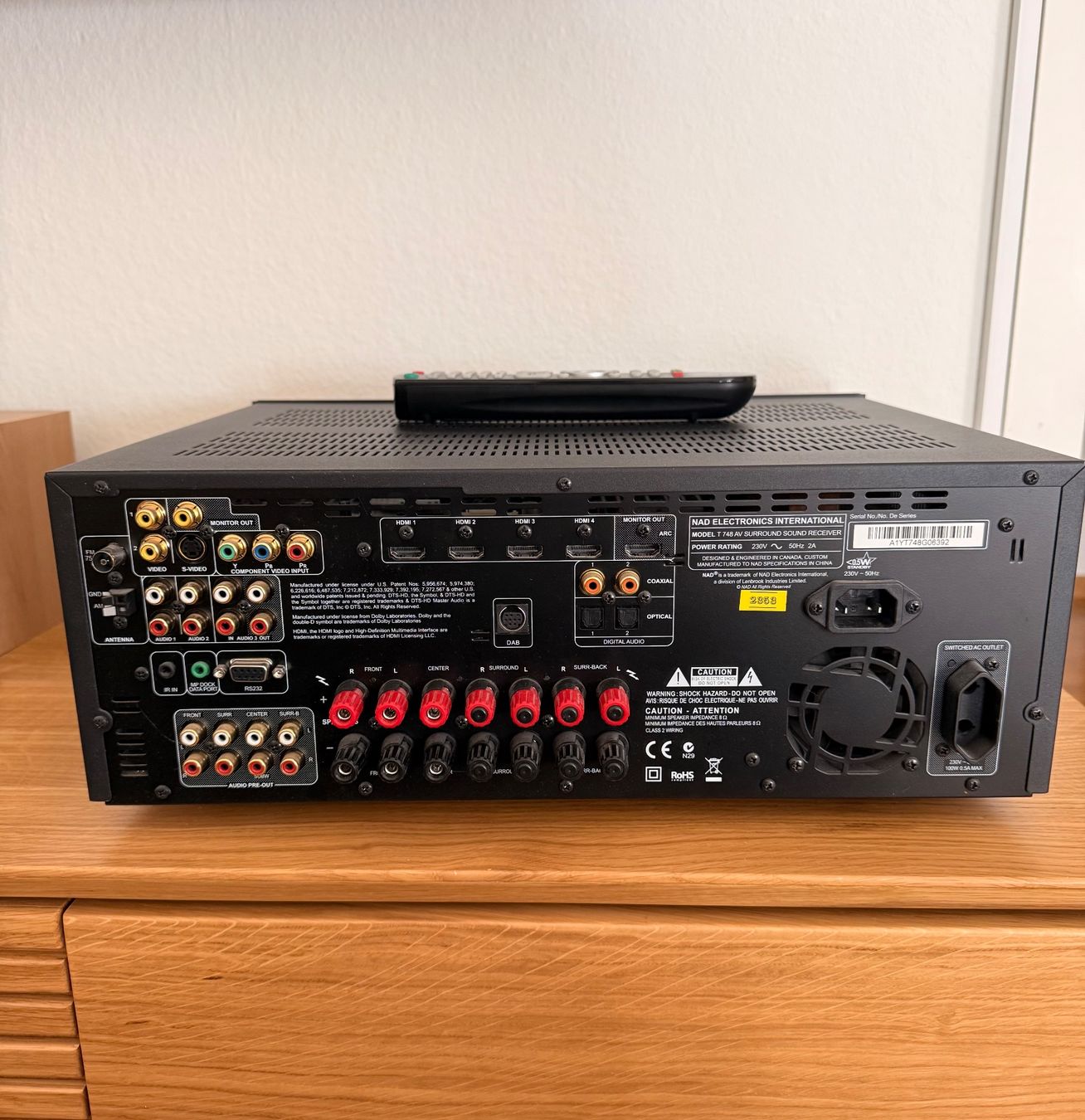 Nad Ricevitori: NAD T 748 – Usato da Zürich venduto da air_rwp5 1