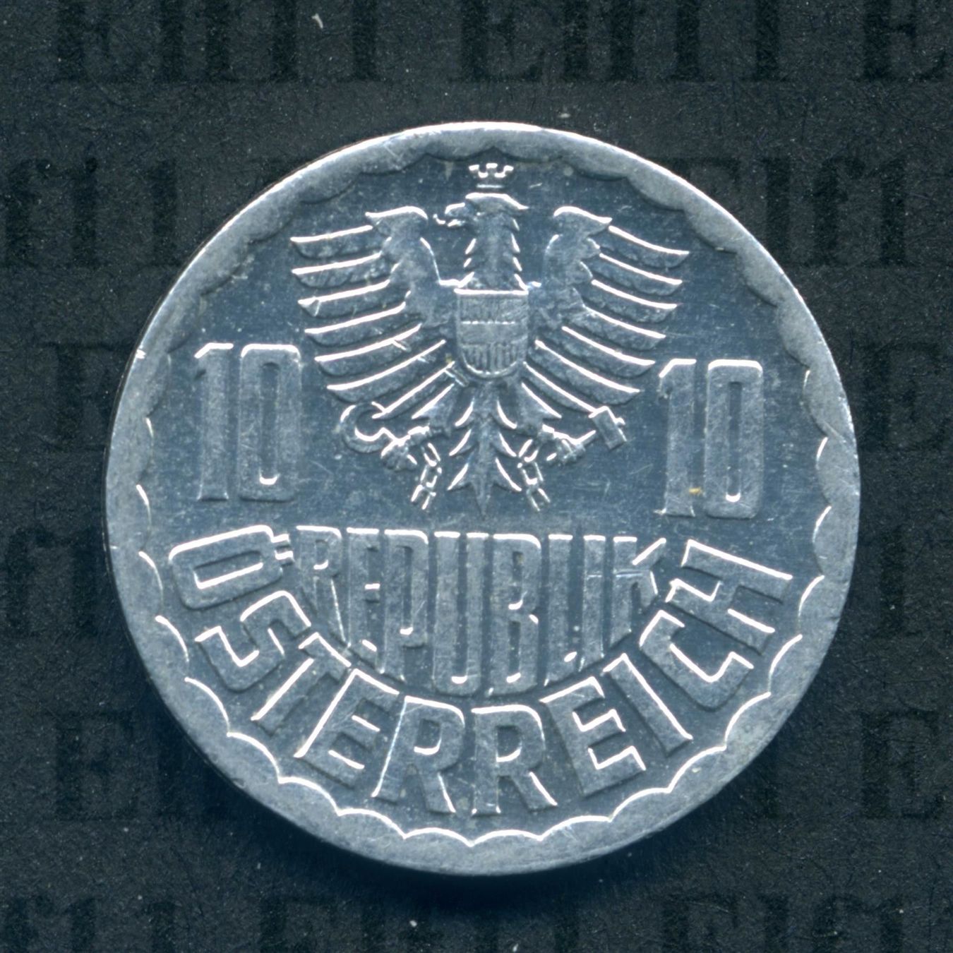 Tutti le monete: ATS___0.10 1982 ss-vz 10 Groschen – Usato da Widnau venduto da Elf11 1